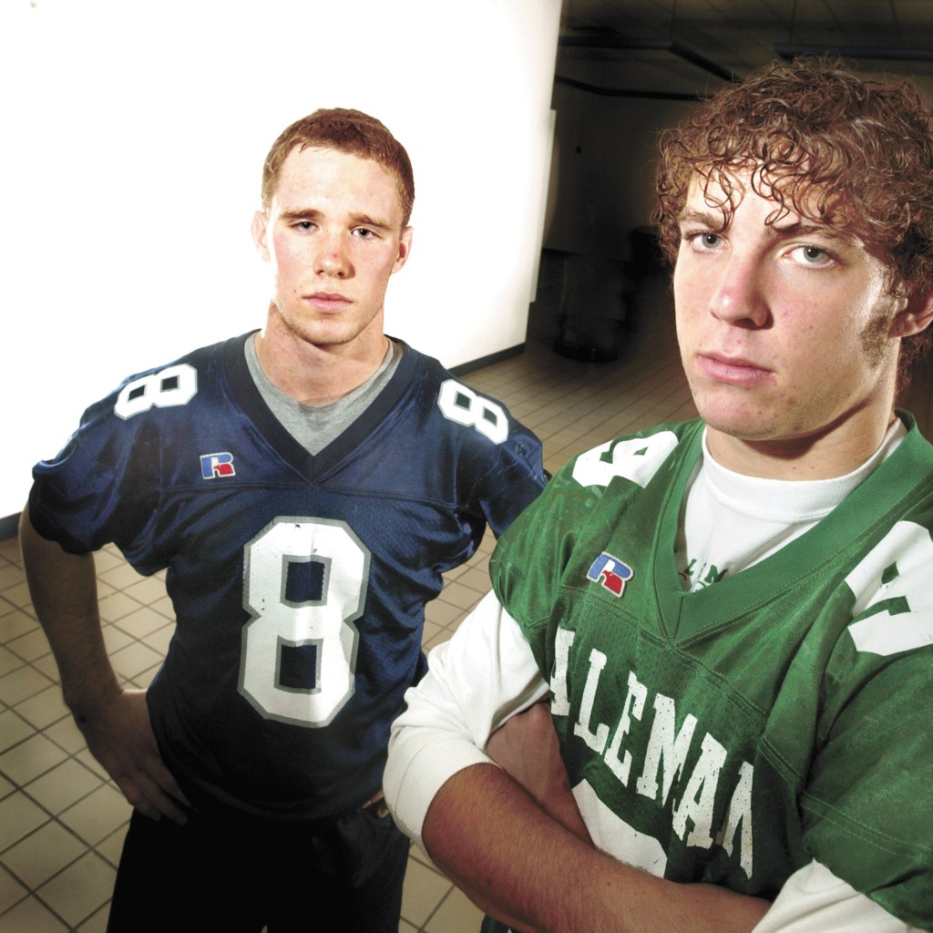 2005: Pleasant Valley's Brett Greenwood and Alleman's Andrew Doyle